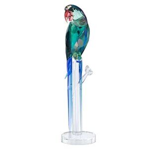 NEW IN BOX Swarovski Jungle Beats Banjo The Green Macaw Figurine